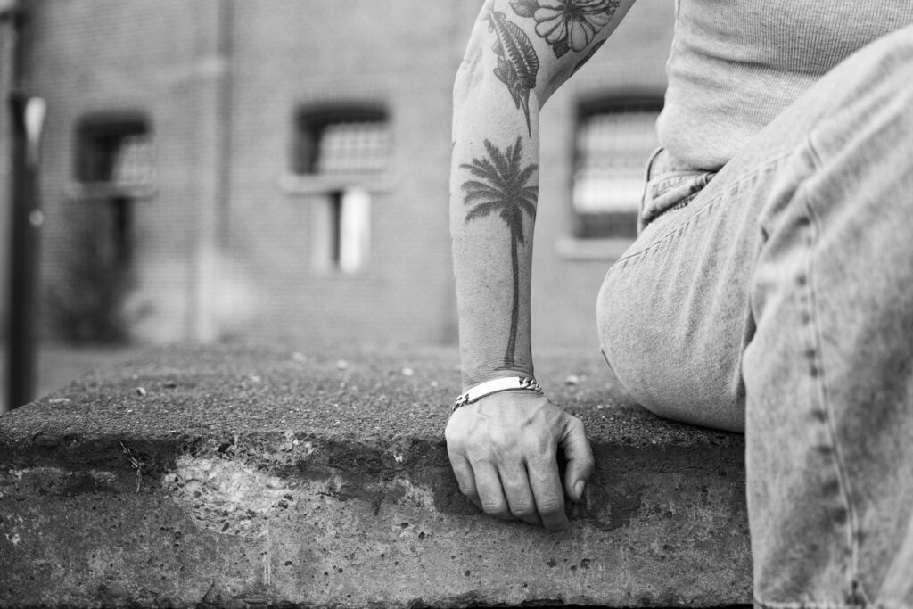 Barbara Karel tattoo